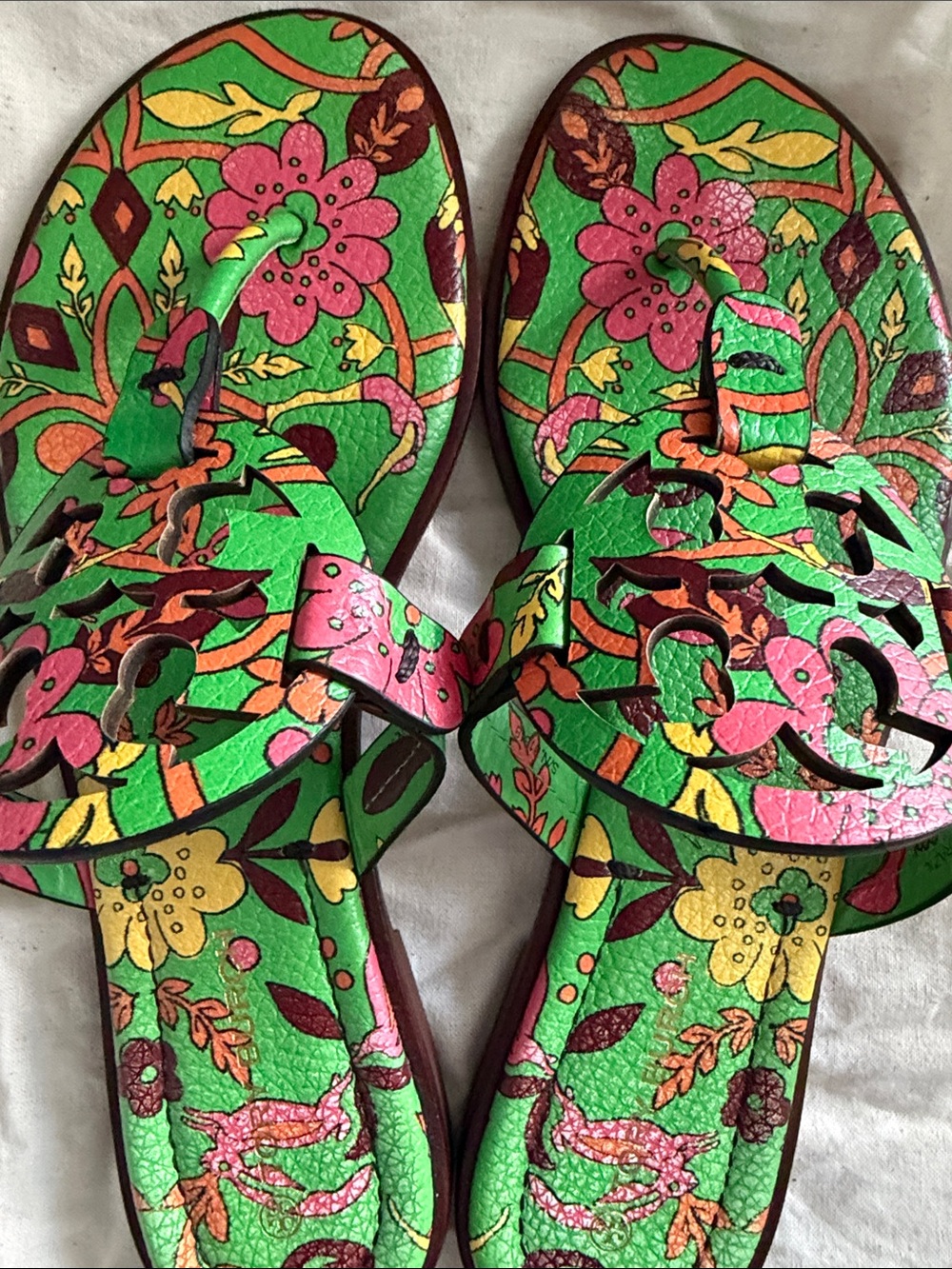 Tory Burch Miller Sandals, Multi-color - Picture 2 of 4
